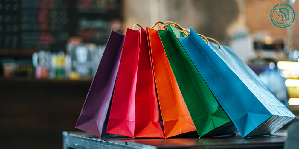 تاثیر رنگ های مختلف بر فروش